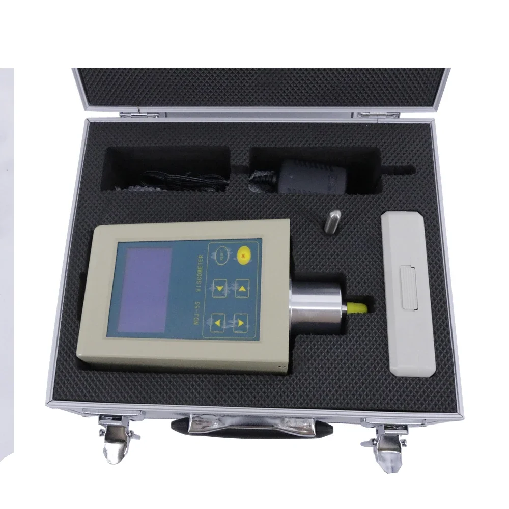 NDJ-5S Digital Viscometer Viscosity Tester Digital Rotary Viscometer Measurement Range 1~ 100000 mPa.s