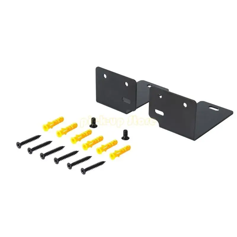 Q5WA Soundbar Wall Mount Universal Bar Bar Brackets تعمل مع معظم أشرطة الصوت التثبيت القابلة للإزالة