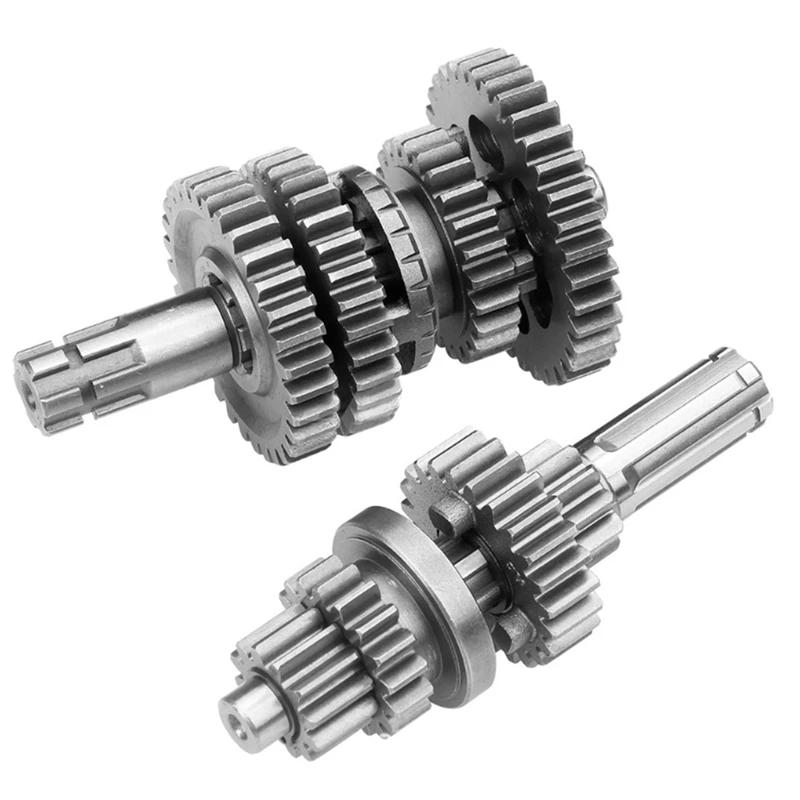 4X Main Counter Shaft With Reverse (3 Forward Plus 1 Reverse Gear) For 110-125CC ATV Dirt Bike Horizontal Engine Parts