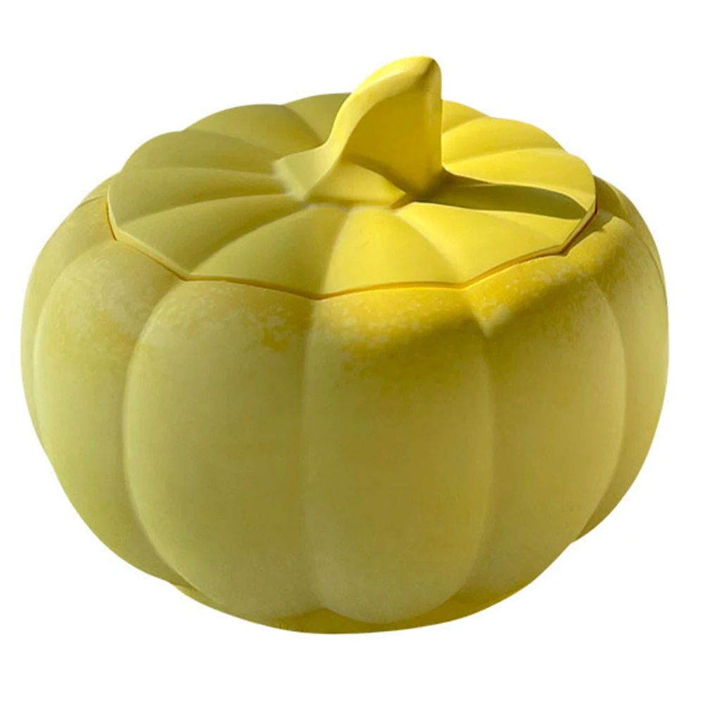 

DIY Dropped Pumpkin Storage Box Mold Pumpkin Candlestick Gypsum Silicone Mold Scented Making Tools 3D DIY Handmade Fragrance