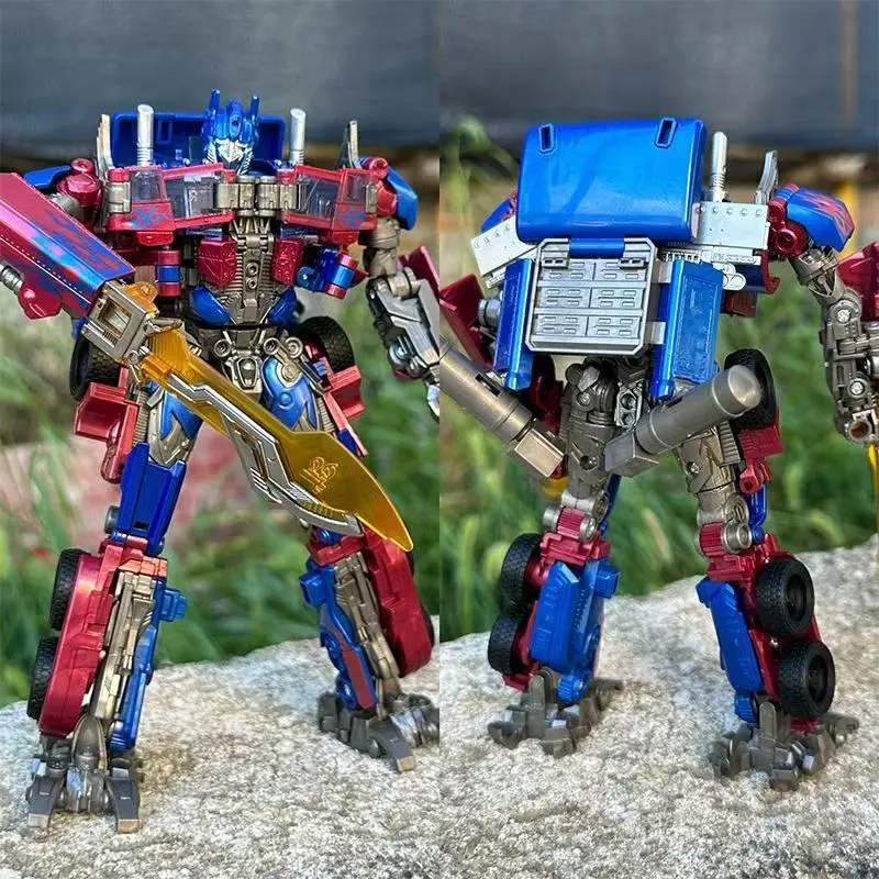 【Na stanie】 Figurki Transformujące się w Roboty, Model Roboty OP Commander, Częściowo Wykonane ze Stopów, Kolekcja Prezentowa