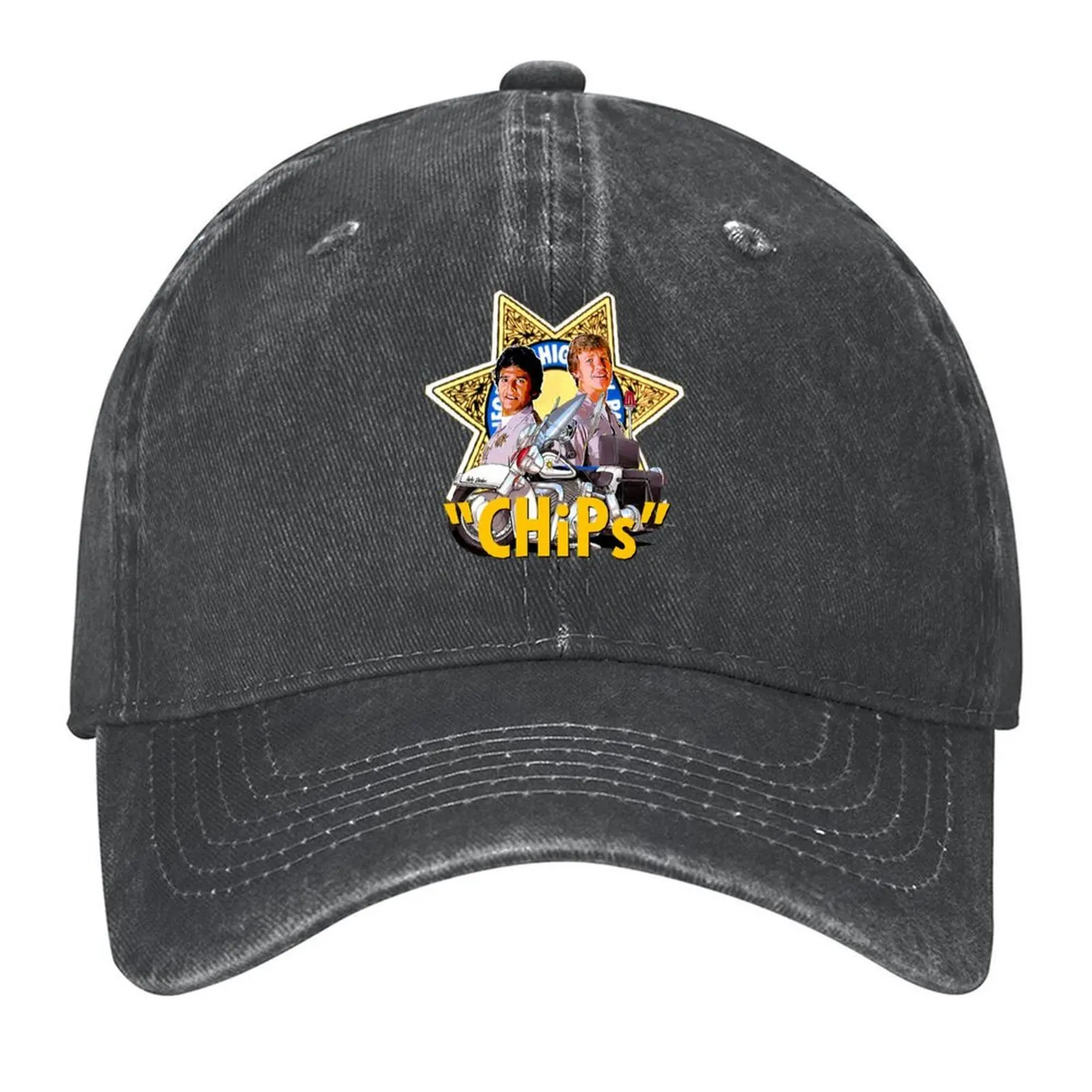 

tv series chips Baseball Cap Luxury Brand luxury caps Wild Ball Hat fishing caps man Hats Man Women's