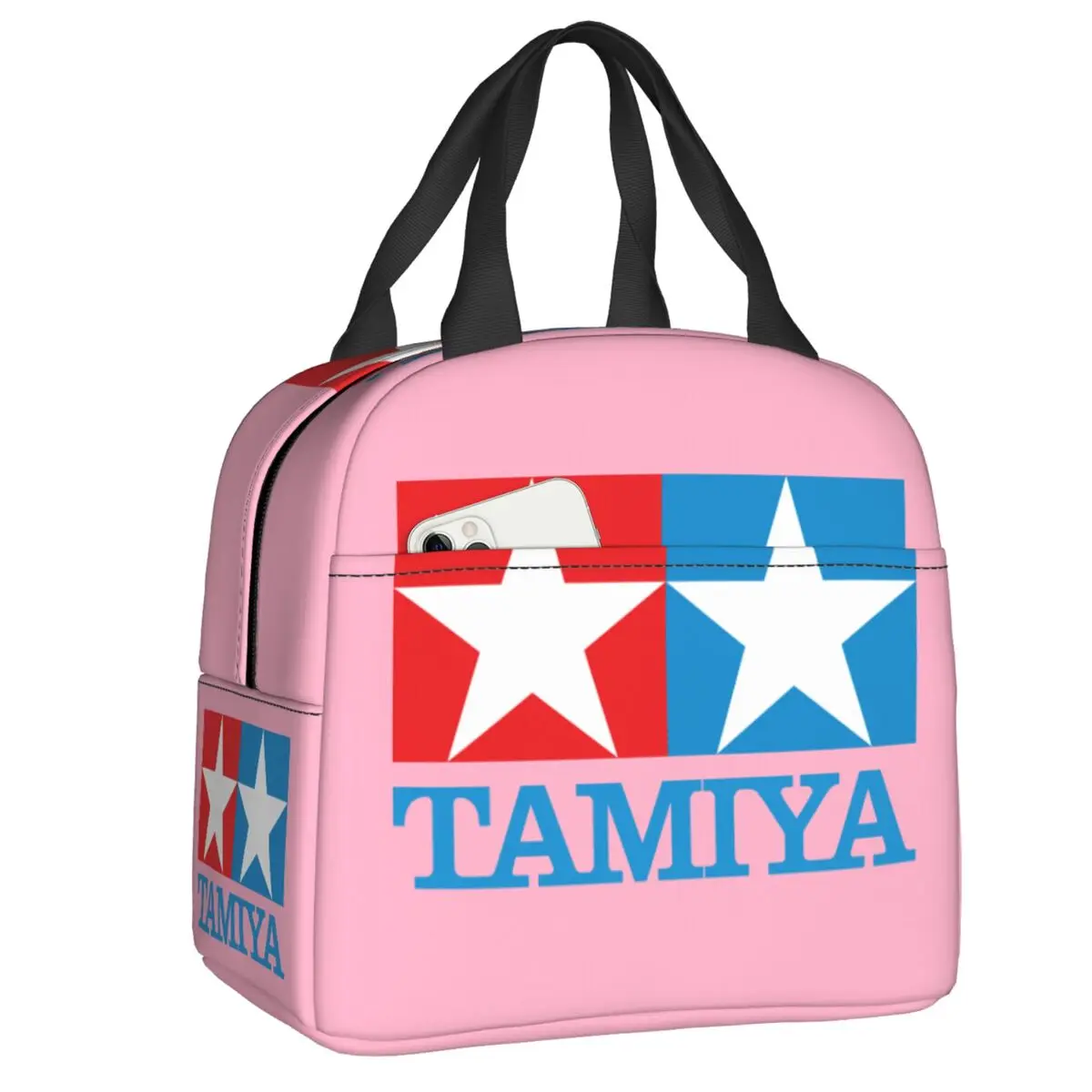 Custom Tamiyas Lunch Box Women Leakproof Cooler Thermal Food Insulated Lunch Bag Office Work Resuable Picnic Tote Bags