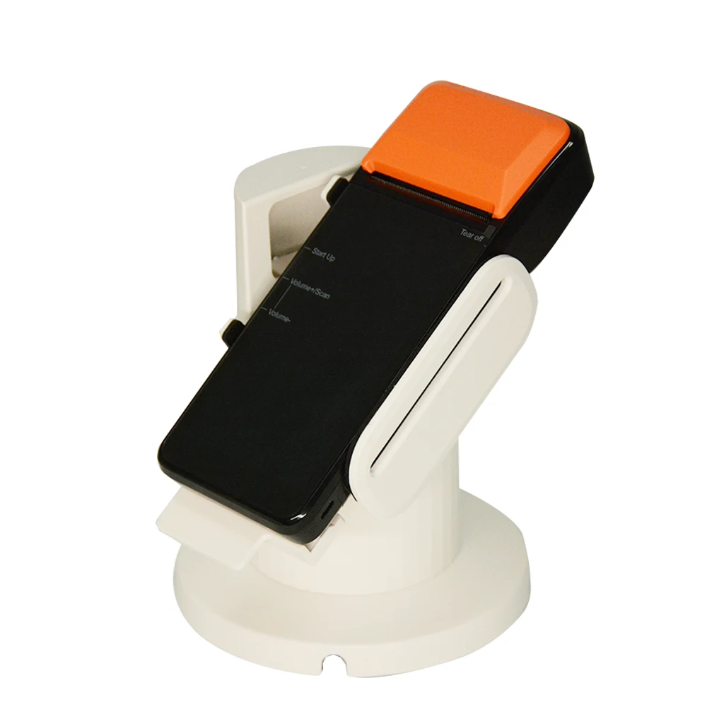 Soporte flexible para terminal POS 3M, adhesivo para escritorio, color blanco, PS-S02