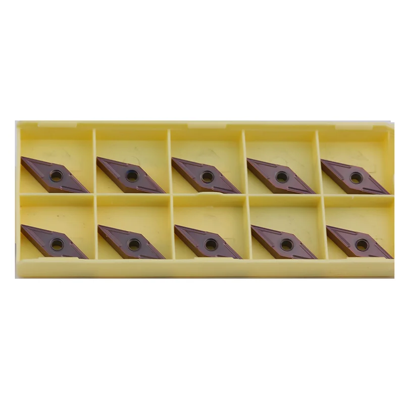 10 шт. VNMG 160404   VNMG 160408   MS HS LF6018 DESKAR Твердосплавный резак для токарных станков с ЧПУ Токарные инструменты для нержавеющей стали