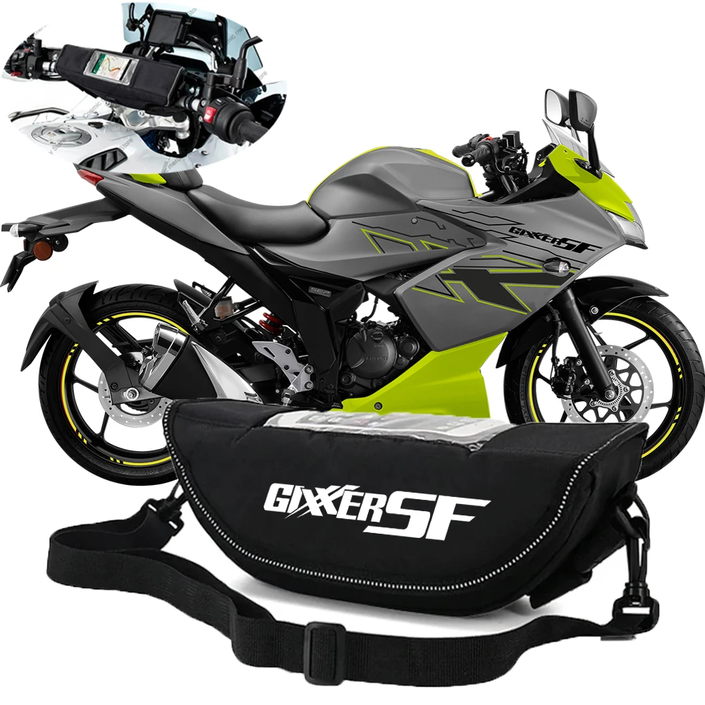 

For Suzuki Gixxer 150 Gixxer 250SF 250 Gixxer 155 150SF Motorcycle Accessories Handlebar Bag Travel Bag Storage Bag Screen GPS