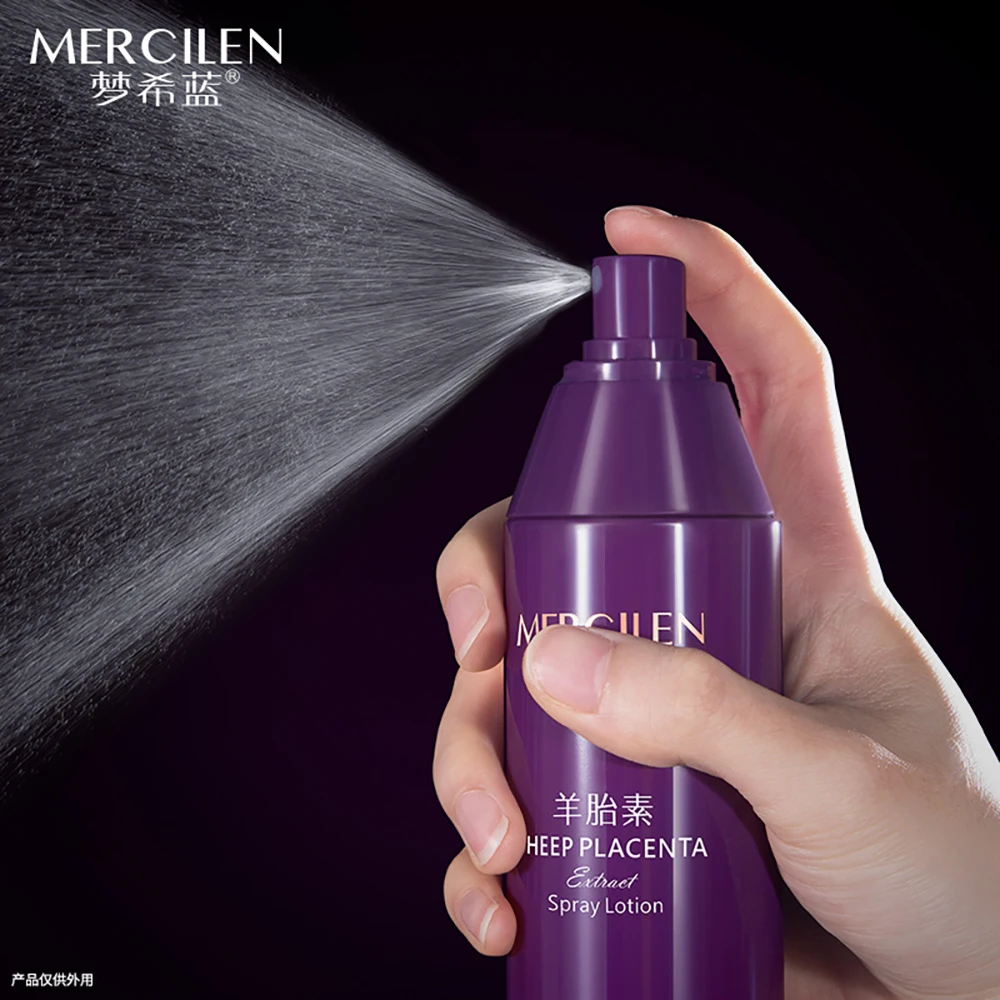 

Sheep Placenta Essence Spray Collagen Muscle Activity Brighten Firming Face Reduce Fine Lines Moisturizing Oil Control Essence