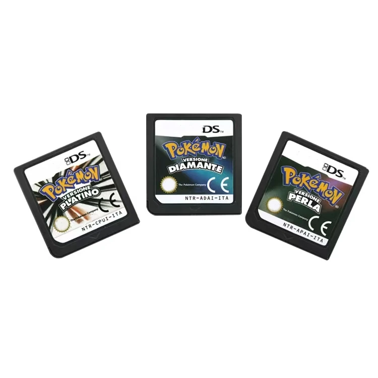 DS Games Cartridge Video Game Console Card Pokemon HeartGold SoulSilver Diamond Platinum Pearl USA/EUR English For NDS 2DS 3DS image 4
