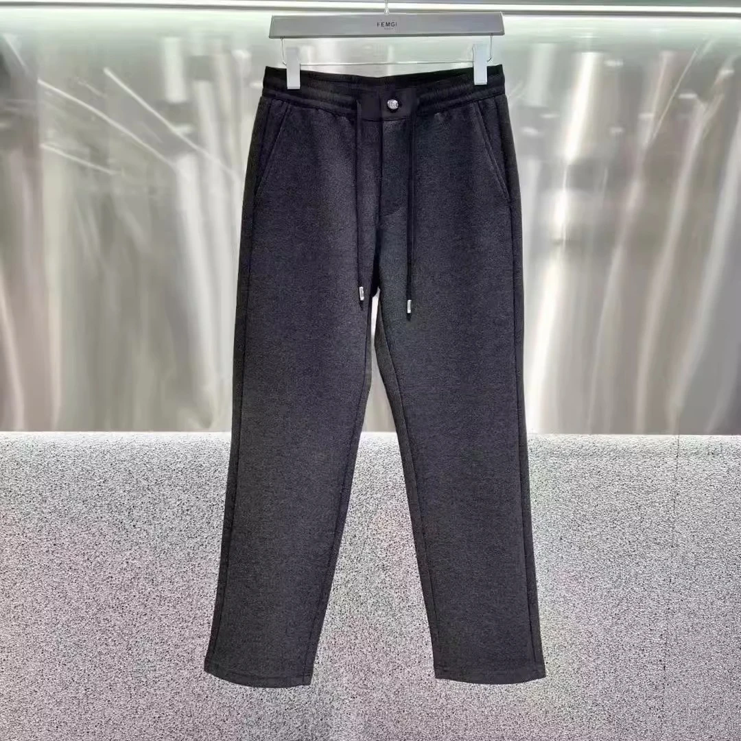 

Italian LP embroidered old money style men's drawstring casual pants