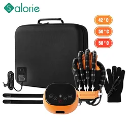 Heating +Voice Rehabilitation Robot Gloves Finger Strengthener Hand Grip Strengthener Forearm Exerciser Stroke Hemiplegia Rehab