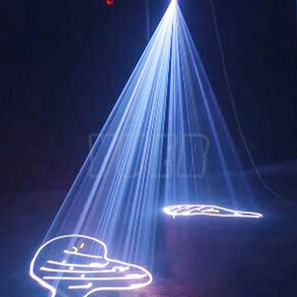 YUER APP 8W Animation Stage Lighting Projector Laser Party Show 30Kpps Scanner Beam DJ Disco  Party Bar Club Stage Lighting Line