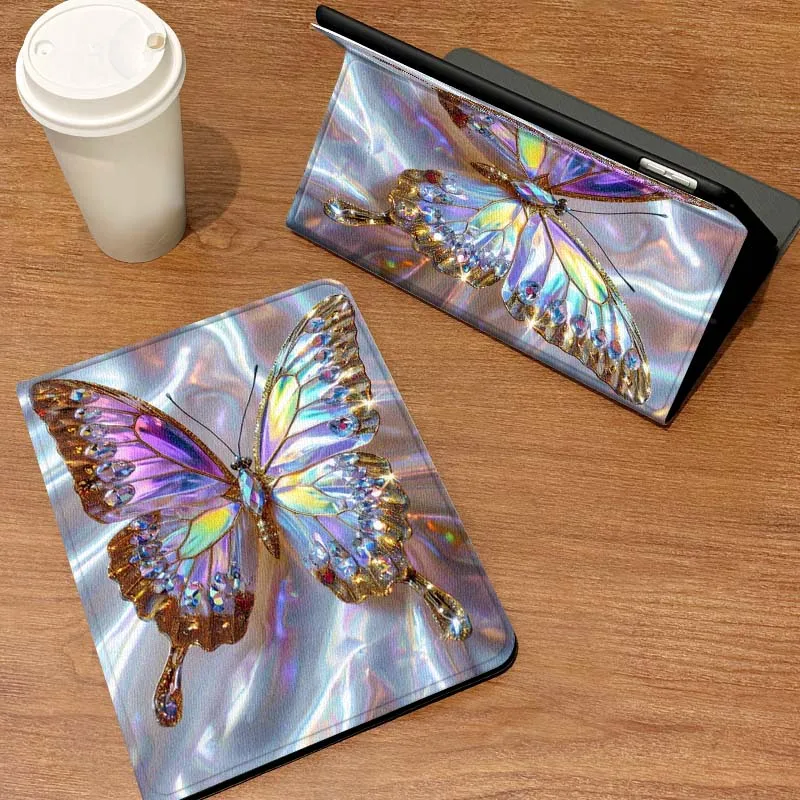 

Красочный чехол с изображением бабочки для планшетов Samsung Galaxy Tab S6 S7 S8 S9 S10 S11 FE Plus Lite