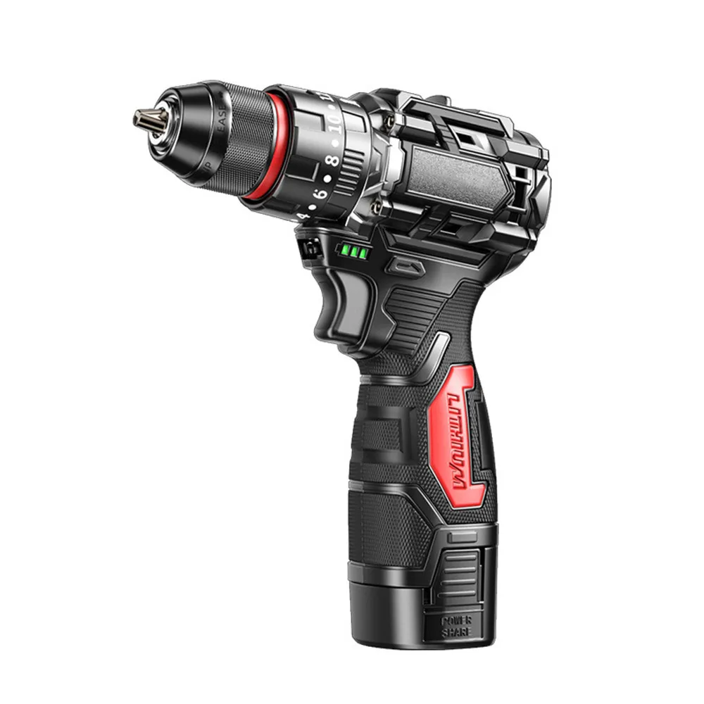 

Electric Drill Screwdriver Lithium Battery Pistol Drilling Household Wall Multi-Function Electric Tool Dewalt Tools 전동드릴 디월트 드릴