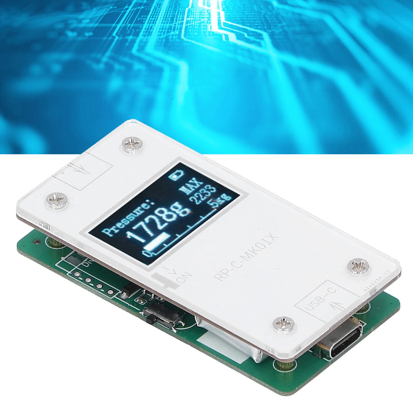 

Модуль дисплея датчиков давления Комплект ультратонкой гибкой пленки RP‐C‐MK01 Датчики давления 3,3–4,2 В Электронный компонент