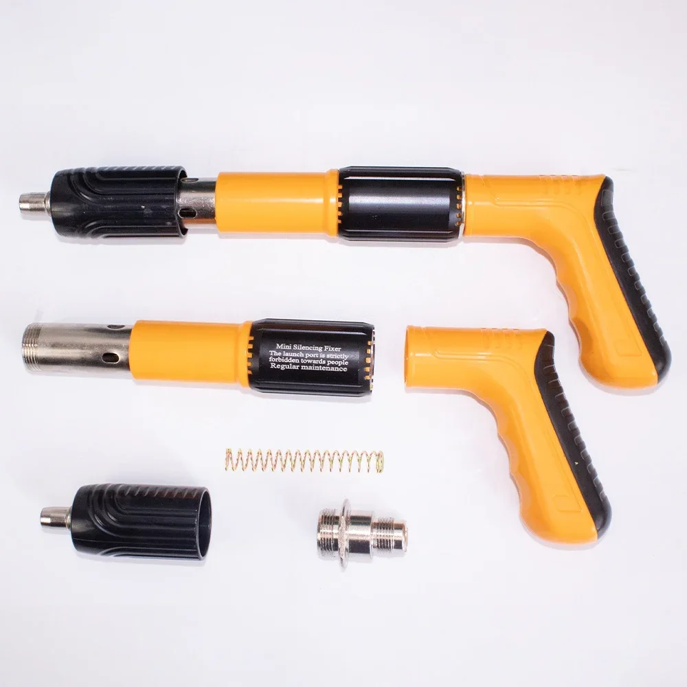 Manual Steel Nail Gun Riveting Tool for Wall Fastening Metal Processing Ceiling Installation and Cement Wall Fixing and Wireless