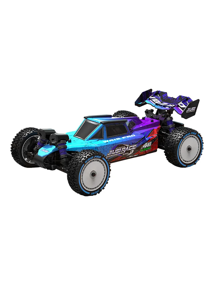 JIUSI 1/12 RC Auto WB12 PRO 4WD 80km/u Borstelloze 2.4G Afstandsbediening Drift Racing Hoge Snelheid Off-road Voertuig RC Speelgoed Cadeau - afbeelding 2