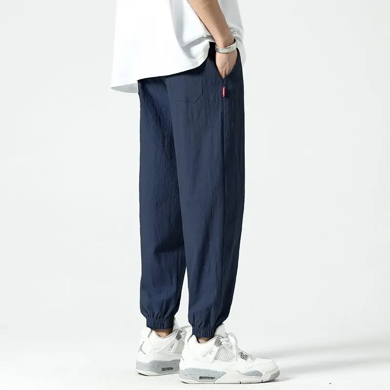 Spring Summer New Fashion High Waist Pockets for Versatile Clothing Comfortable Youth Commuting High Solid Colors Men's Jeans