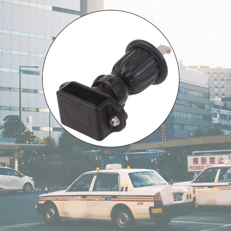 Easy to Install 2 Way Radio Car Holder Versatile Mount for Handheld Radios Reliable Car Mount for Walkie Talkies Durable