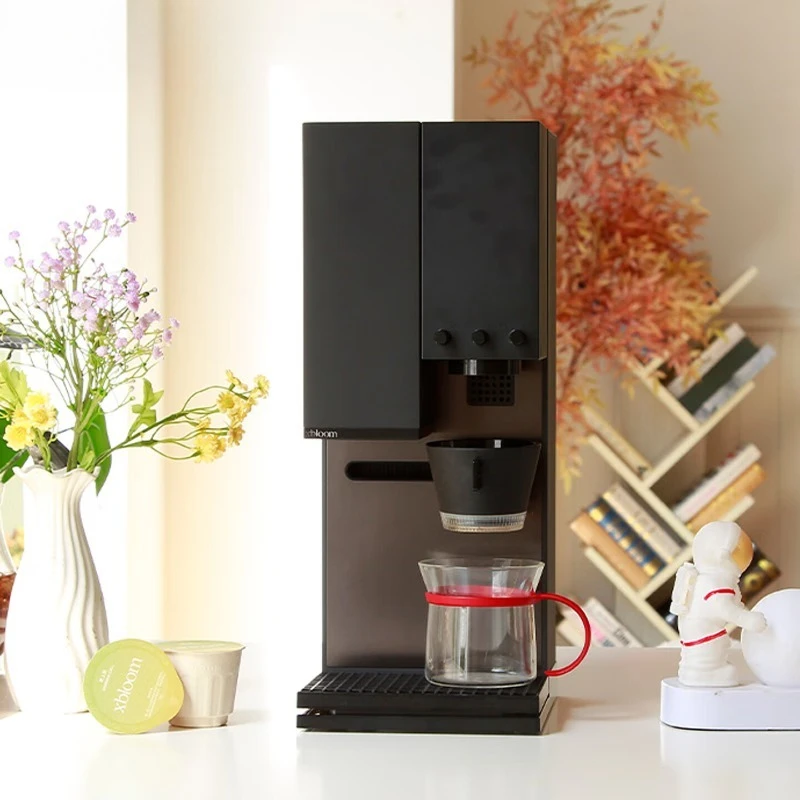 Coffee machine Automatic grinding integrated three-in-one household multi-function hand-brewed coffee machine