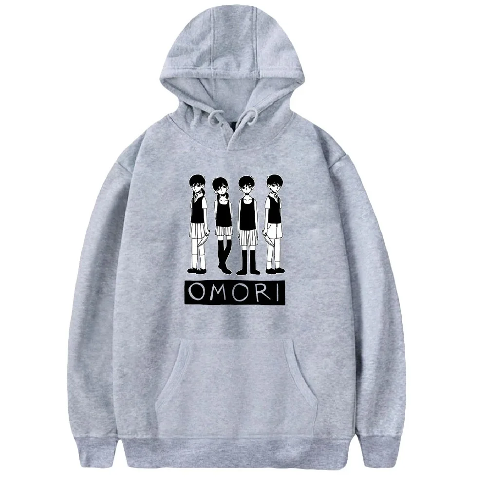 Omori hoodies moletom com capuz de manga comprida dos homens das mulheres unisex streetwear roupas de moda casuais 2024