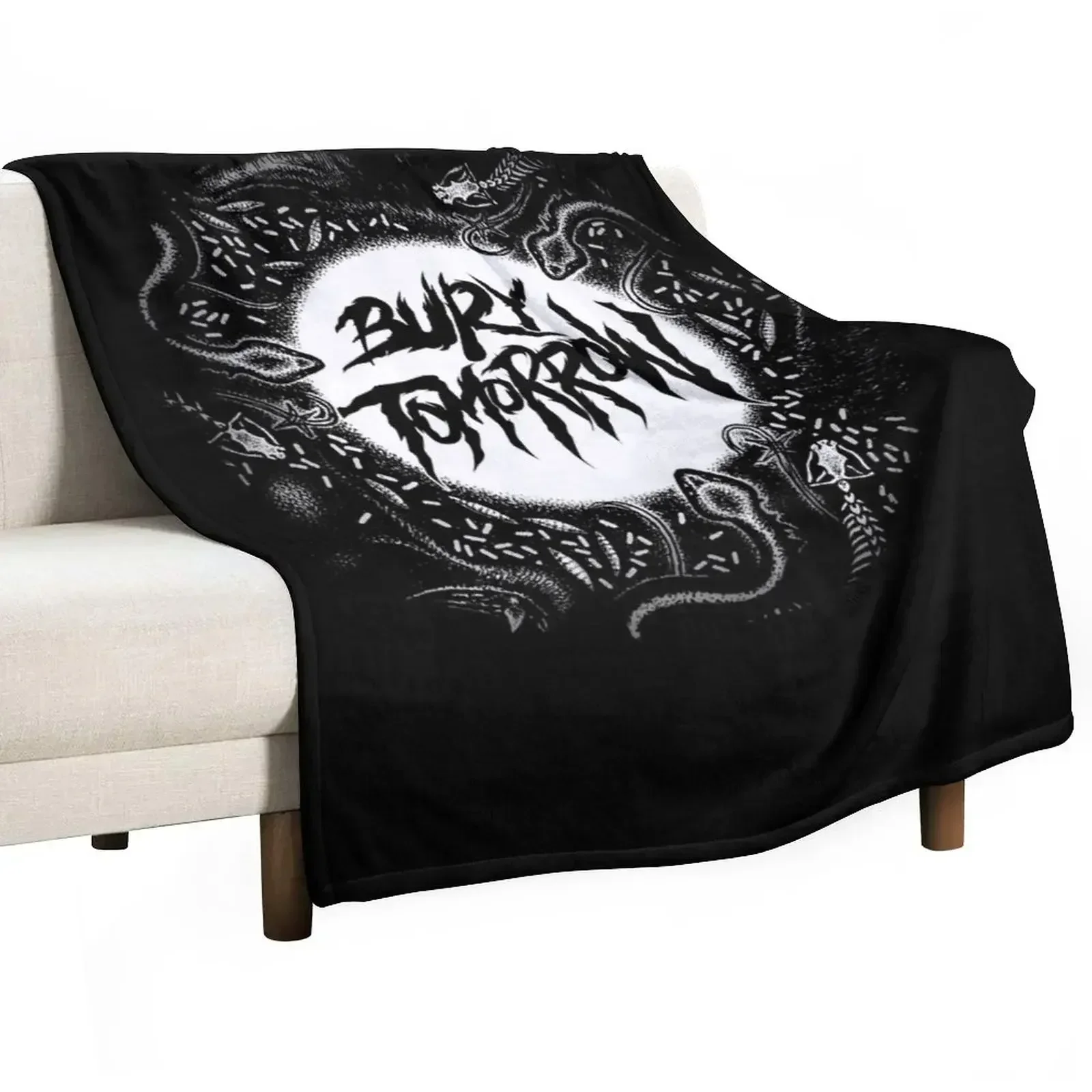 New Women Men Bury Tomorrow Cool Gifts Throw Blanket Luxury Designer Cute Soft Beds Blankets