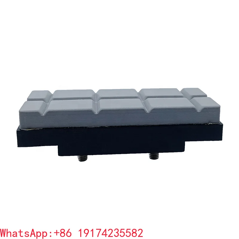 

80x30mm Woodworking Accessories Conveyor Track Chain Pads Chain Block Rubber Block for Edgebander Edge Banding Machine