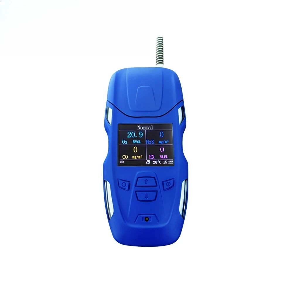 MST 410P Strong And Durable Portable Multi Gas Detector CO/O2/H2S/LEL Gas Leak Detector CO Gas Analyzers Instead Of XT II