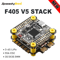 SpeedyBee F405 V5 Stack F405 V5 FC 32-Bit 55A 4in1 ESC 3-6S LiPo 30.5x30.5mm 16MB ICM42688P Gyro For RC FPV Racing Drone