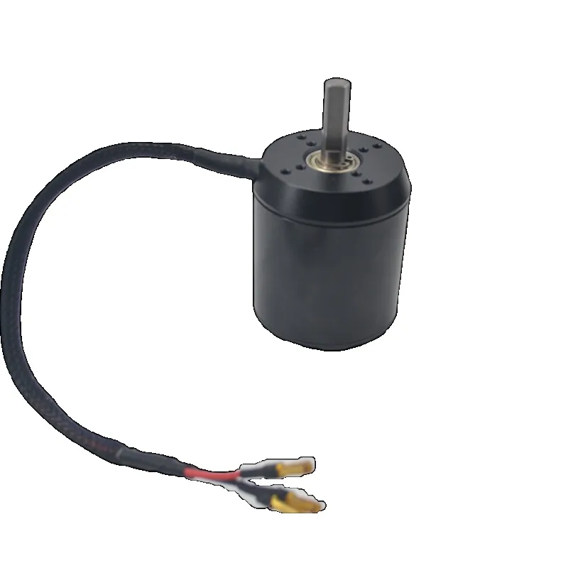 Wireless remote control four-wheel scooter motor 6384 off-road vehicle with a contactless brushless motor and pusher motor