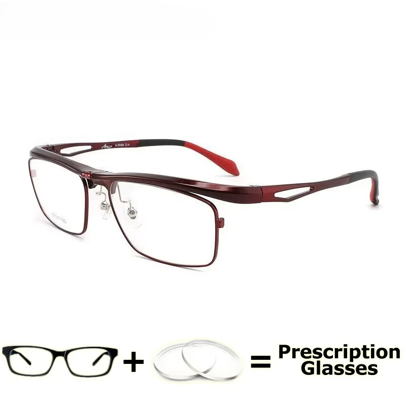 

KIZN Sport Designer Optics Frame Transition Photochromic Digital Multifocal Lens Prescription Glasses Men Fashion Myopia Glasse