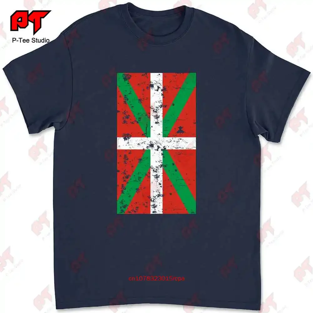 Baskenland Euskal Herria Euskadi Vasco Alle Grosen Neu T-shirt P7EO