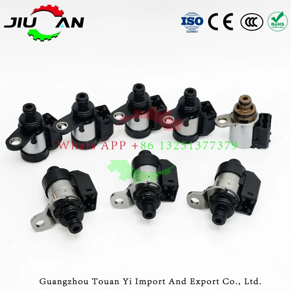 

5-скоростной комплект соленоидов коробки передач 5EAT, 8 шт. 31705-AA430 для Subaru Exiga Impreza Legacy Outback Forester Tribeca