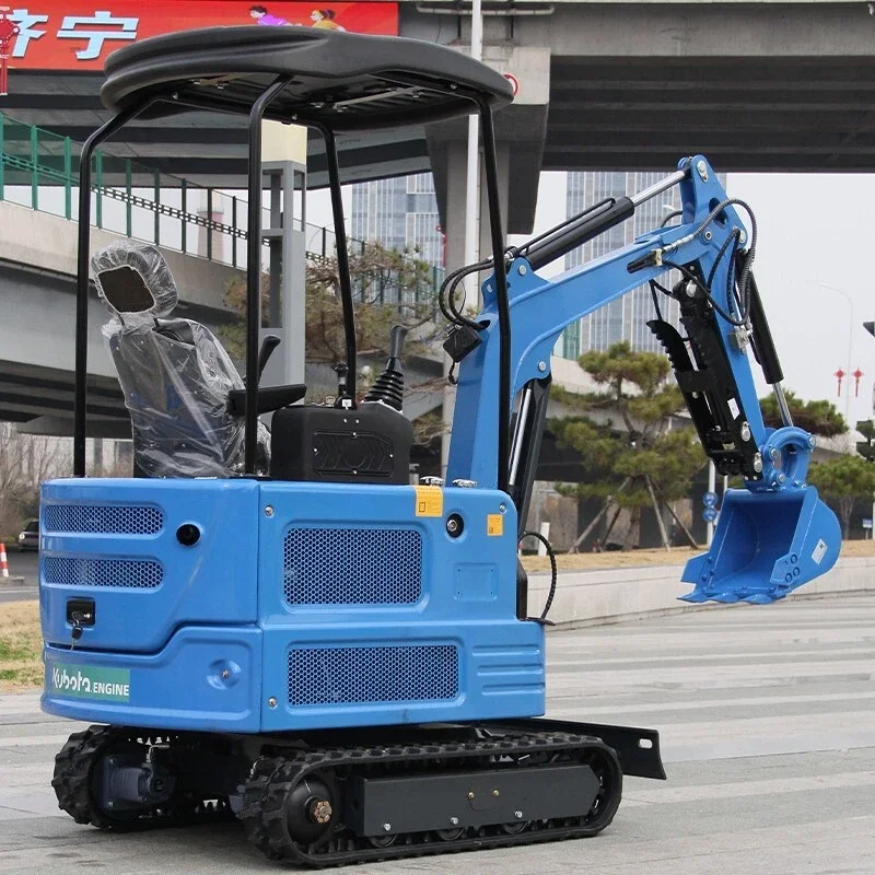 Spedizione gratuita KUBOTA Mini Escavatore 1.8ton Crawler Idraulico Pollice 11.5HP USA