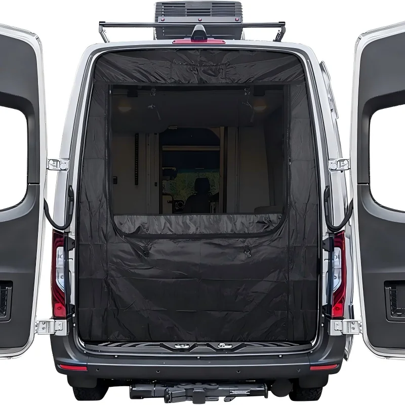 Rear Door Insect Screen Flyscreen Mosquito Bug Net For Mercedes Benz Sprinter High Roof Camper Van Ventilation Anti Accessories