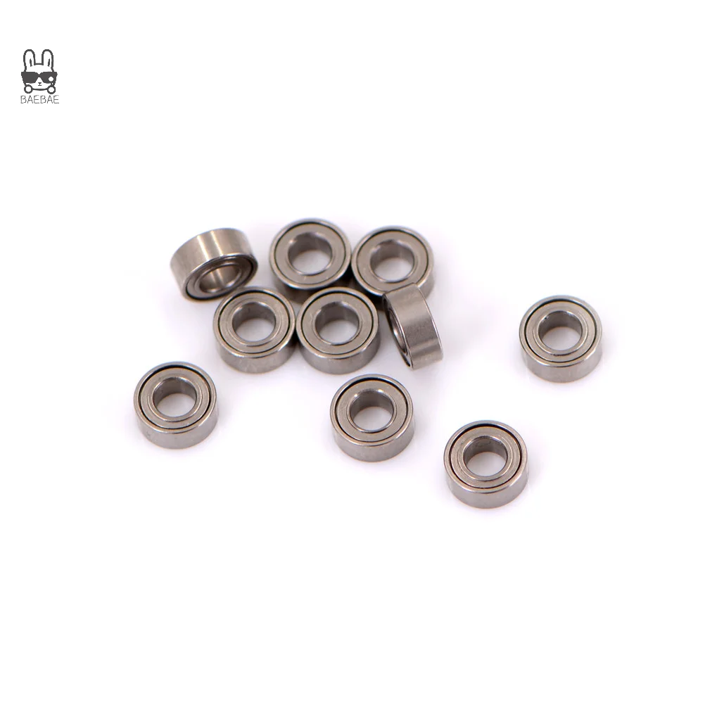 10pcs Mini Bearing steel bearing Rolling Ball Bearings MR63ZZ 3*6*2.5mm