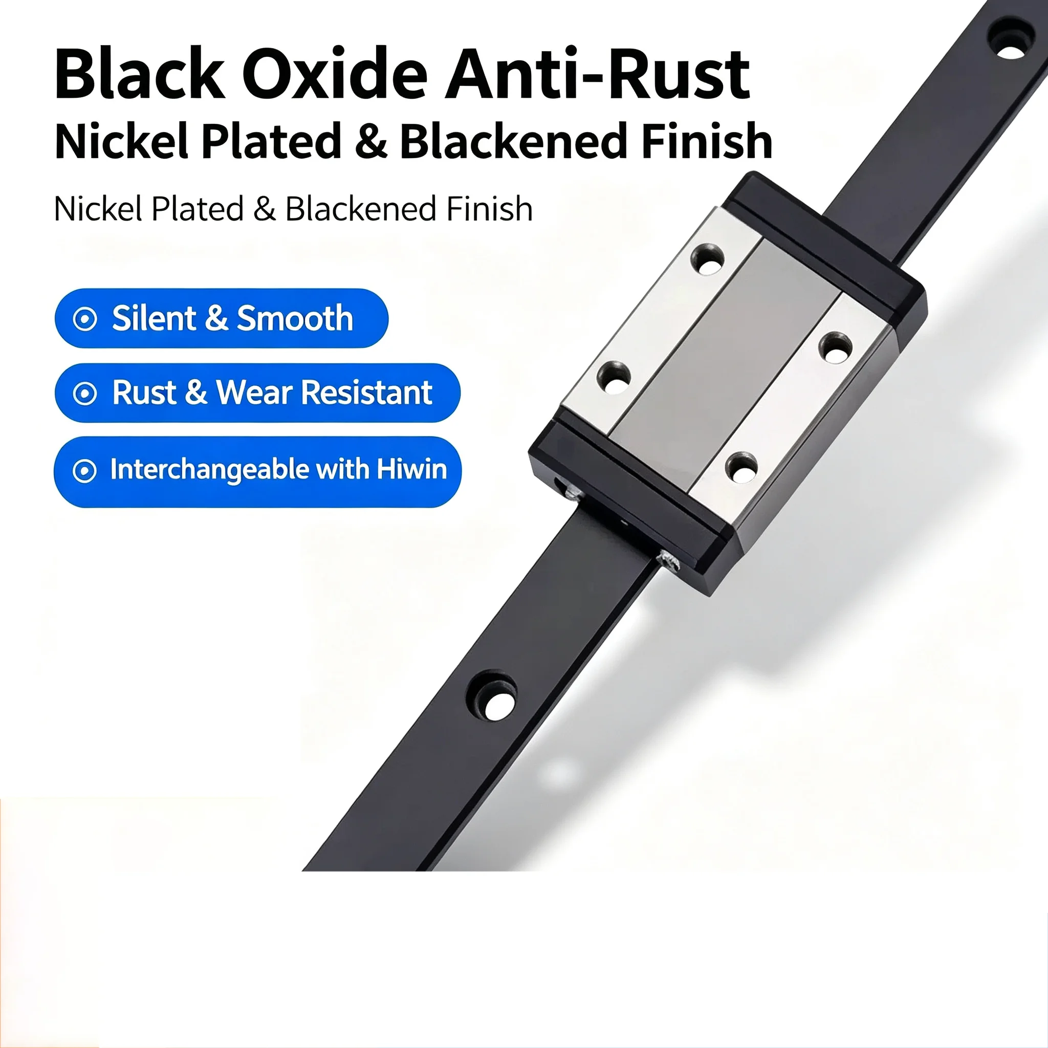 Mini linear guide slider MGN5C 7C 9C 12C 15C 5H 7H 9H 12H 15H