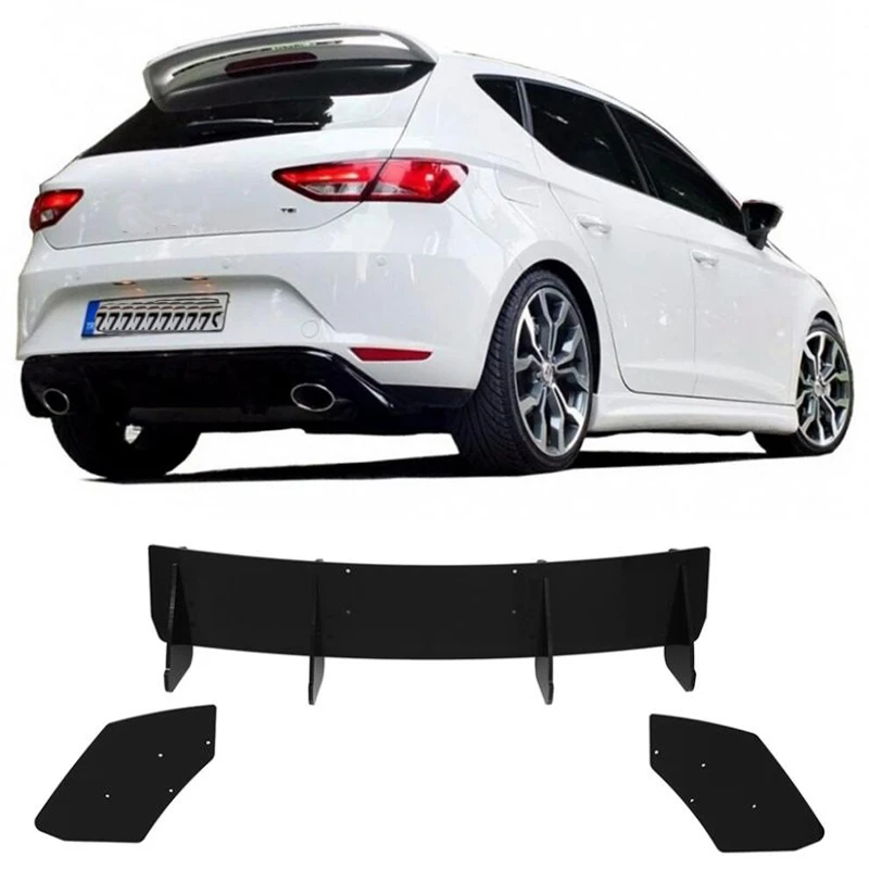 2012-2016 dla SEAT LEON III CUPRA MK3 Car Real Blade dyfuzor Body Kit zderzak części