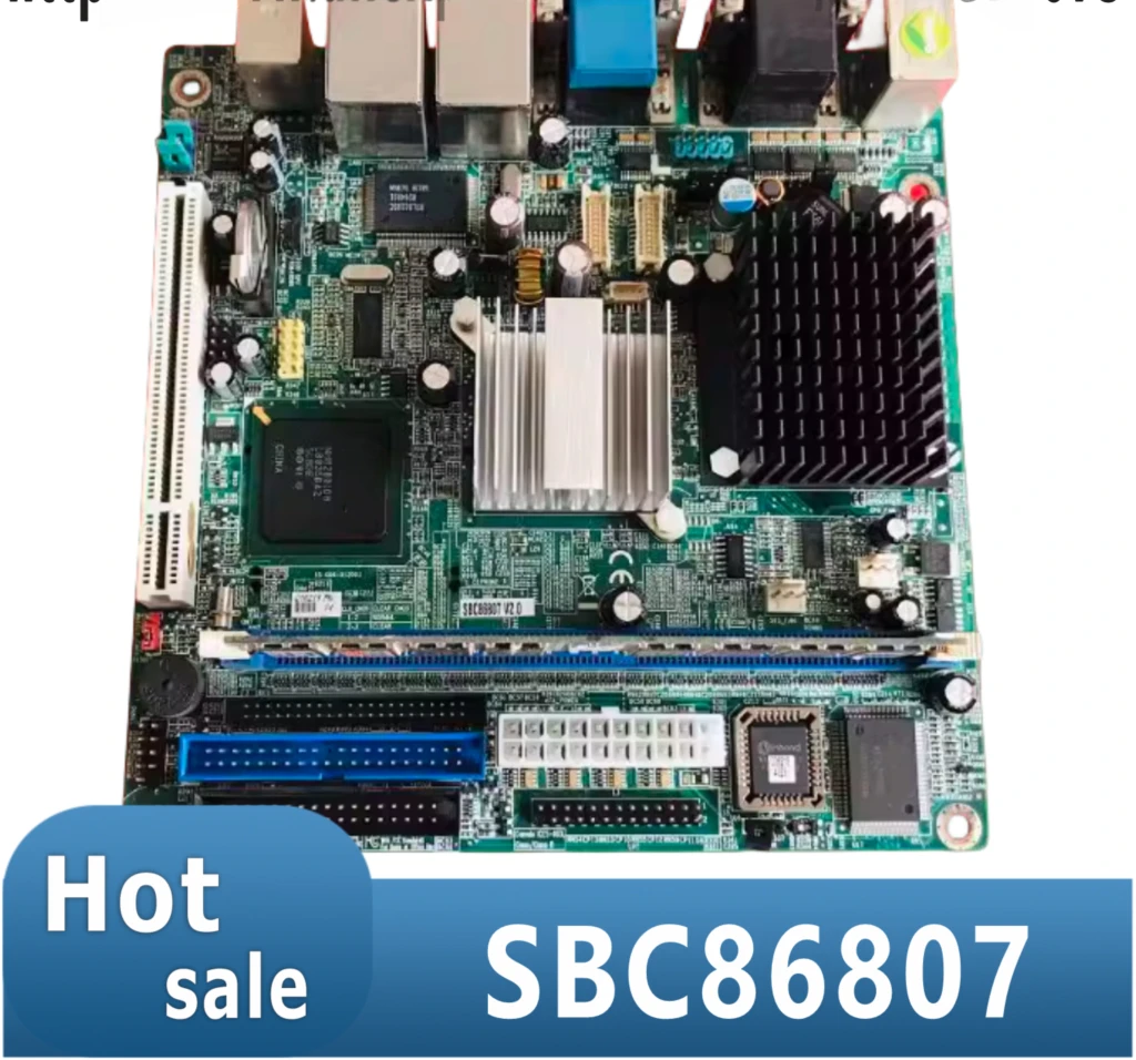 100% Testing SBC86807 Original Mini ITx IPC Embedded Main Board Industrial Main Board Mini ITX 4 * COM 2 * LAN