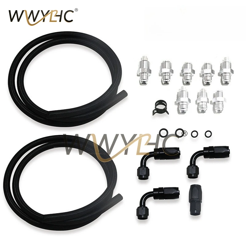 Automotive Power Steering Pump Tube Hose Assembly Kit Spare Repair Part 551082 for LS LS1 LS3 Engine Steering Component