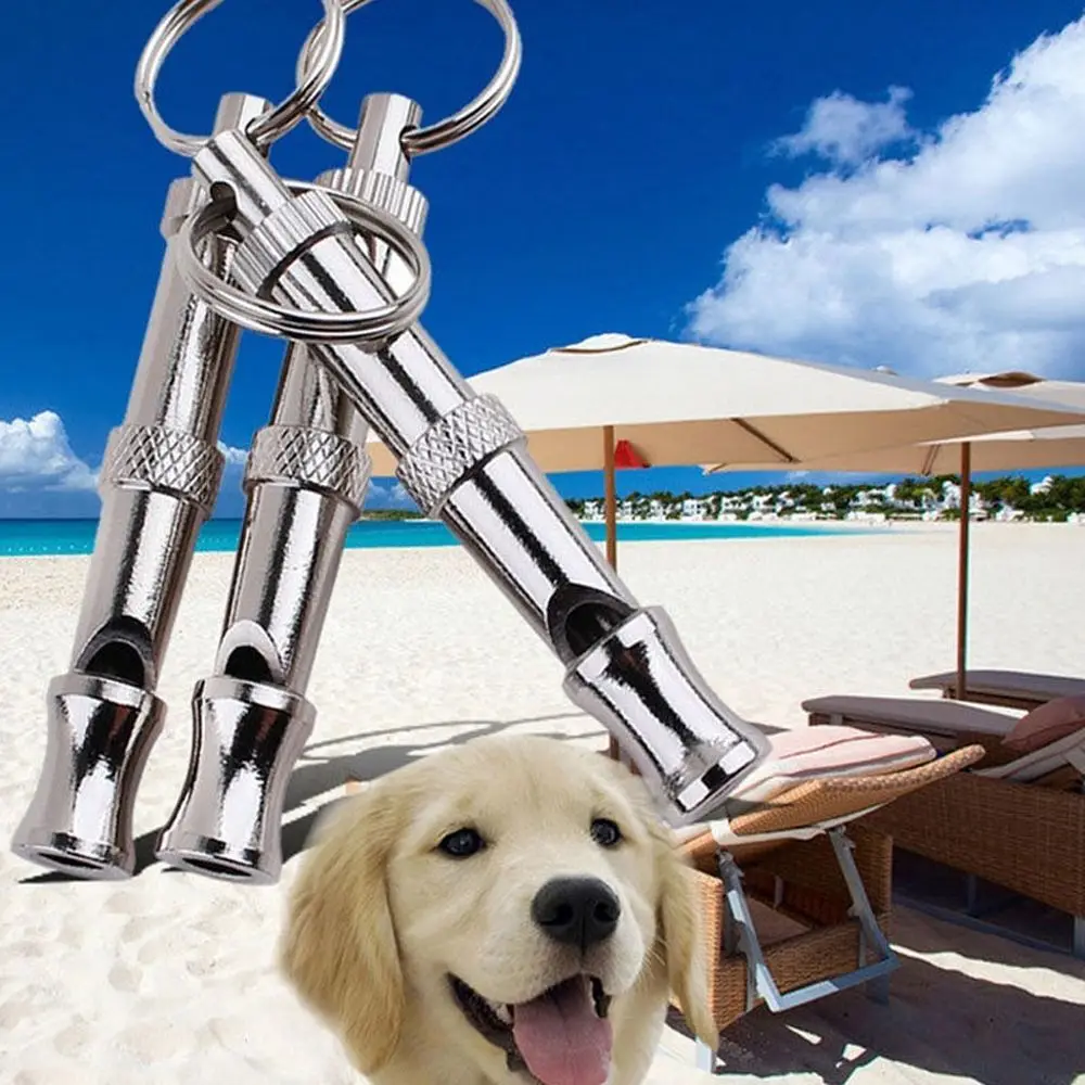 

Quality Puppy Obedient Training Dog Make Dog Stop Barking Pet Supplies Whistle Key Chain Dog Whistle Whistle Supersonic Whistle