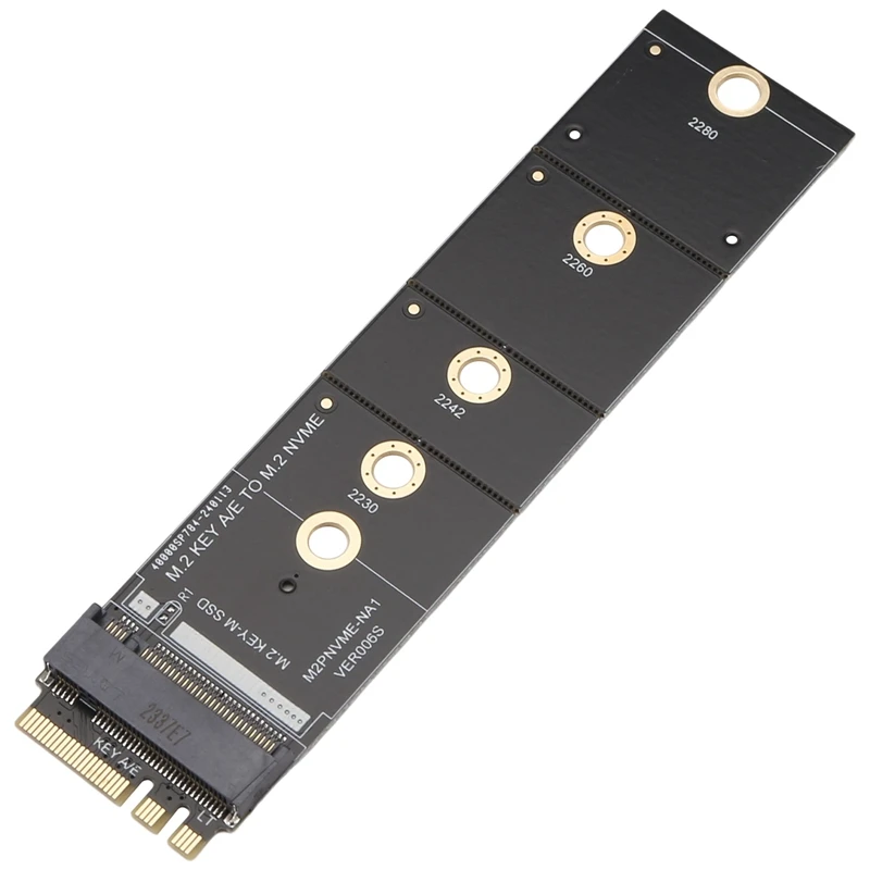 Tarjeta de expansión M.2 A+E KEY Slot a M.2 NVME Tarjeta adaptadora NGFF a KEY-M