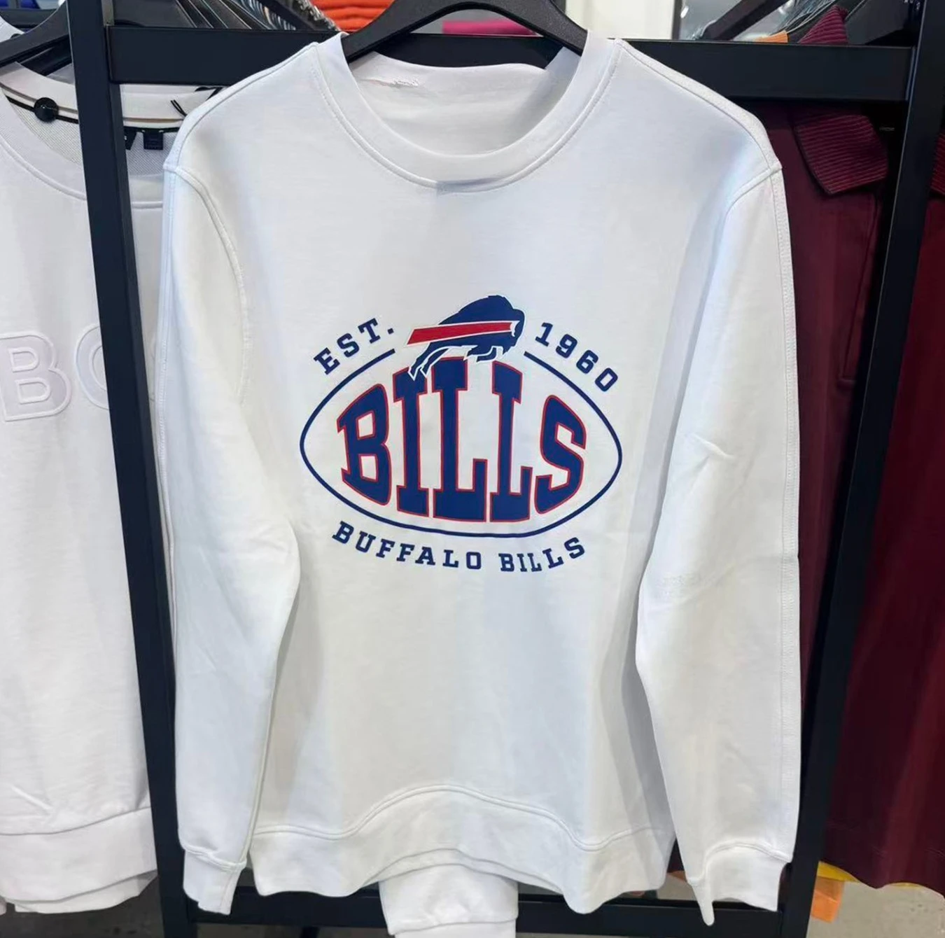 Men's Autumn/Winter Collaboration Printed Sporty Casual Crew Neck Pullover Sweatshirt Pocket Hooded Sweatshirt