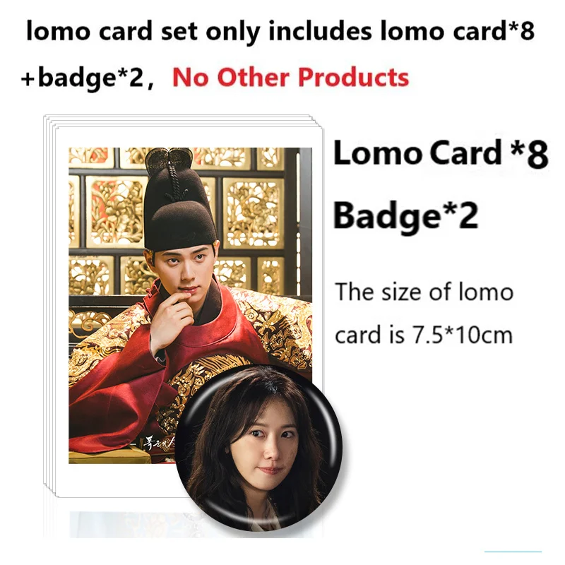 Chef de Tyranny Bon appetite sua Majestade Yoona Chae-min Lee Han-na Kang Photobook Poster Lomo Card Badge Álbum de fotos Livro de arte