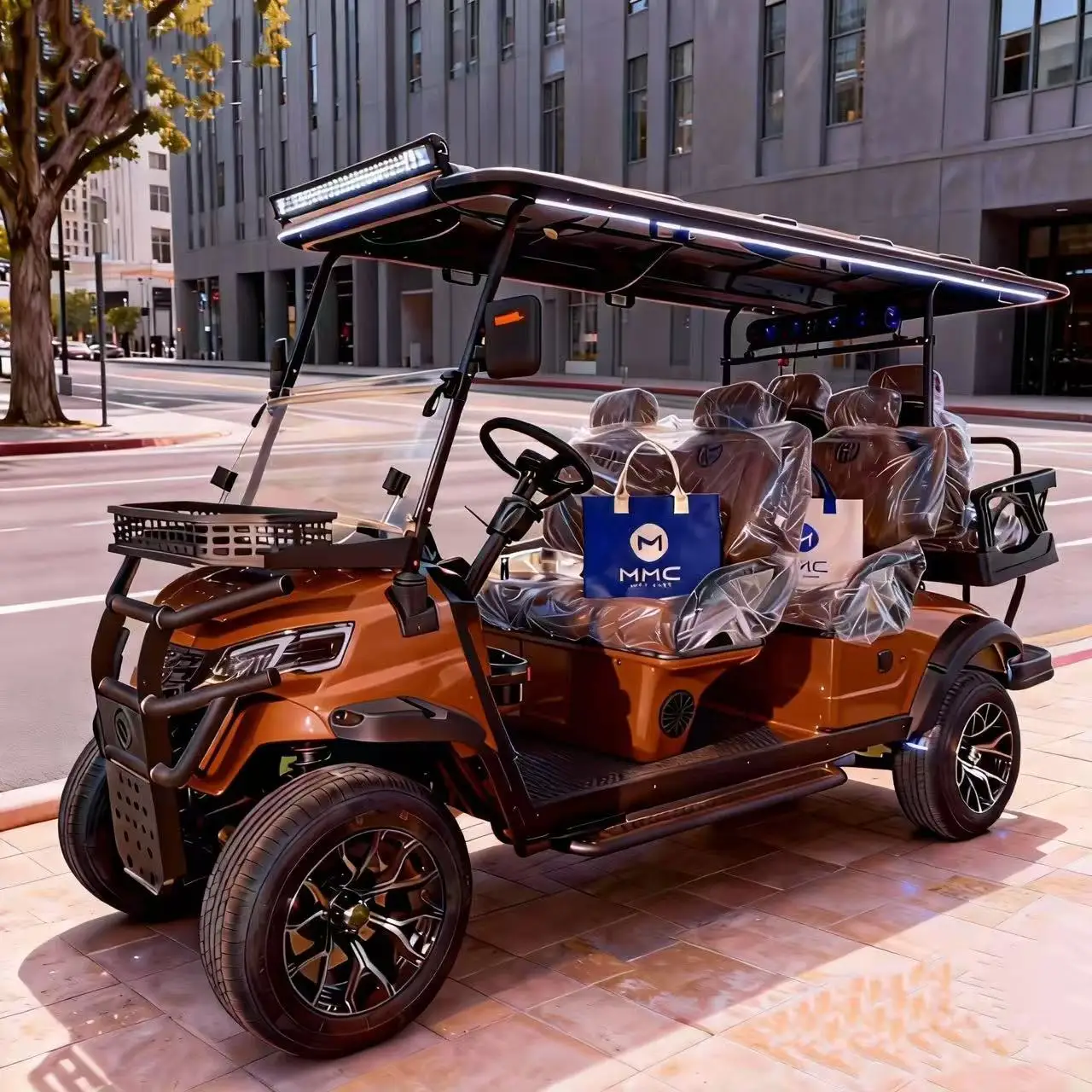 Customizable 6-Seater 4-Wheel Drive 72V High-Speed Lithium Battery Golf Cart Direct Sale from Chinese Factory