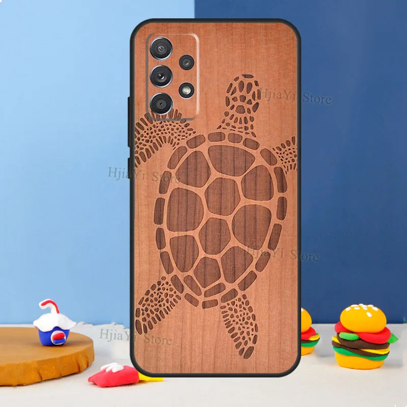 Sea Turtle Case For Samsung A54 A34 A14 A13 A23 A33 A53 A73 A51 A71 A72 A12 A22 A32 A42 A52 Back Cover image 4