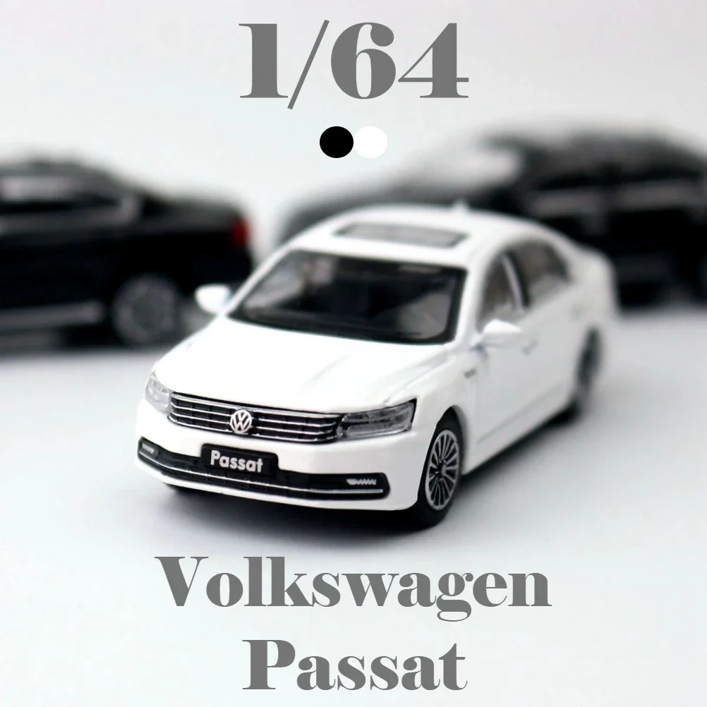 1/64 Volkswagen Passat 2019 Toy Car, Jackiekim 3'' Vehicle Alloy Model, Free Wheel Diecast Metal Collection, Gift for Boy, Kid