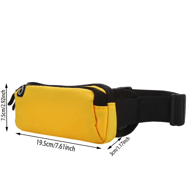 Nylon Waist Bag Waterproof Fanny Pack Male For Men Women Belt Pouch Bum Kangaroo Hip Sack Cross Banana Belly Handbag Shoulder