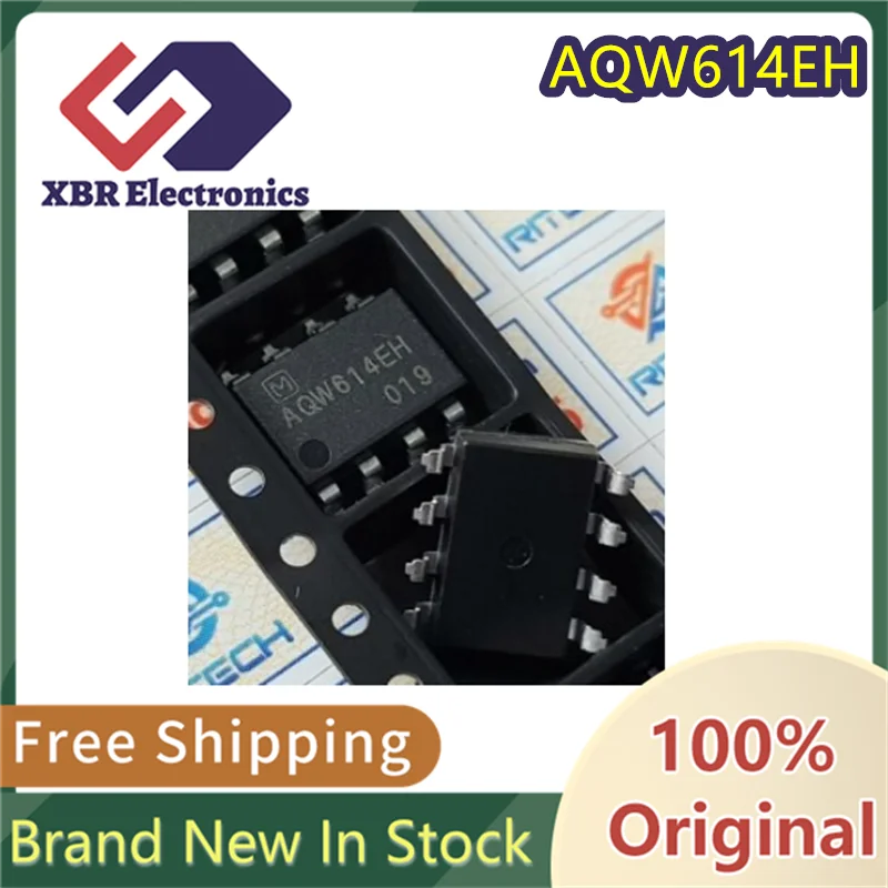 

(5/50pcs) AQW614EH AQW614 SOP-8 SMT Optocoupler Solid State Relay Brand New Original Genuine Spot Fast Shipping Free
