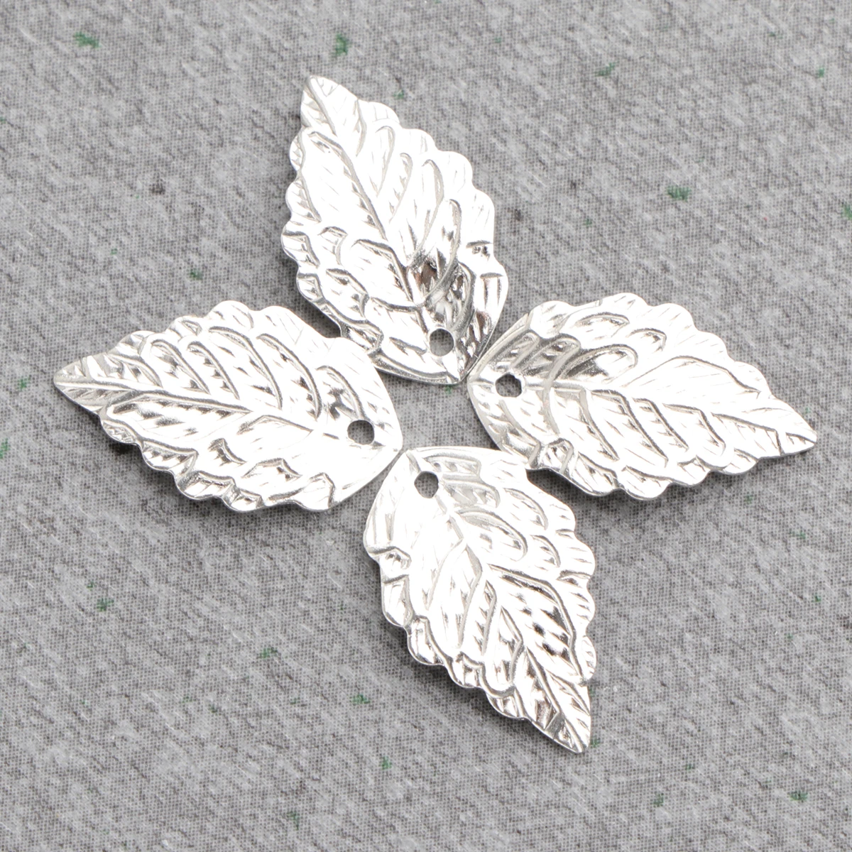 

6 Pcs Leaf Pendant Jewelry Making Pendants Fashion Manual DIY Charm Metal Charms