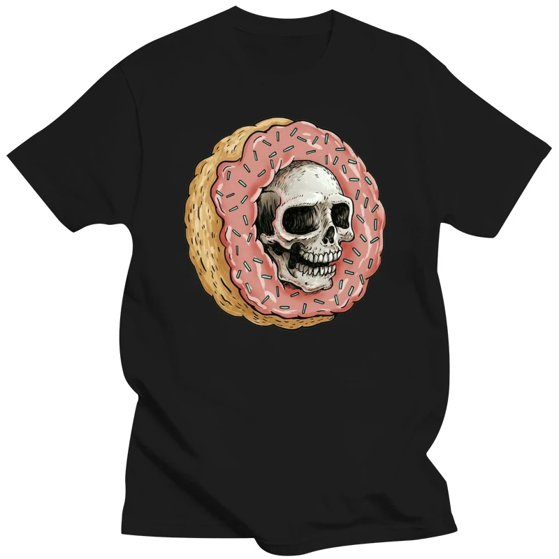 Jammy Doughnut Tattoo T Shirt - Save Our Souls - Ethically Sourced - DTG Cool Casual pride t shirt men Unisex Fashion